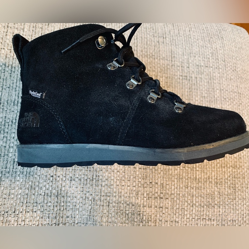 North Face suede lace up boots